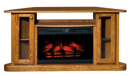 Amish Torino Corner Fireplace