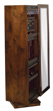 Amish Shaker Jewelry/Shoe Tower and Mirror