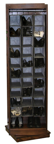 Amish Shaker Jewelry/Shoe Tower and Mirror