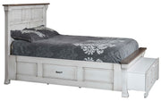 Amish Farmington Bed in Brown Maple