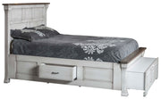 Amish Farmington Bed in Brown Maple
