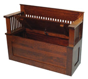 Amish Mission Storage Bench