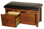 Amish Contemporary Bench