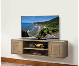 Amish Abbie Floating TV Console 60