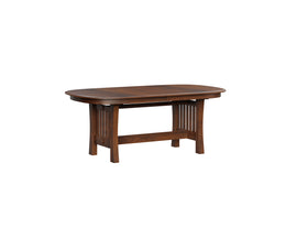Amish Arts and Crafts Trestle Table