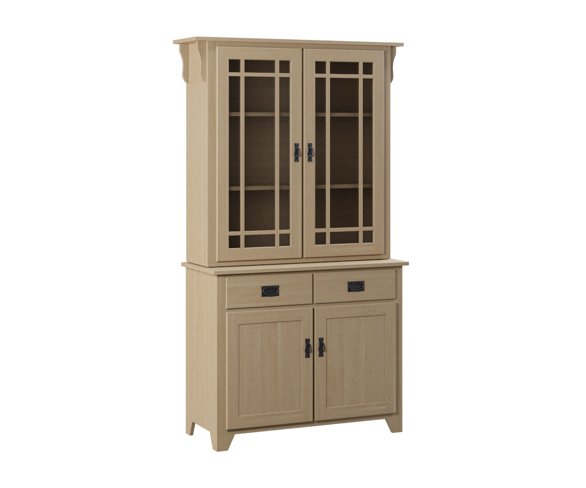 Amish Outlet Store Burkholder Mission Hutch - Thumbnail 3