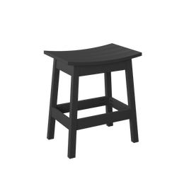 Amish Polybird Saddle Stool