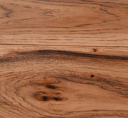 Amish Rustic Barrel End Table with Stave Shelf