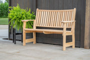 Amish Royal Mission Cypress Garden Bench