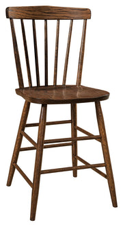 Amish Cantaberry Stationary Bar Chair