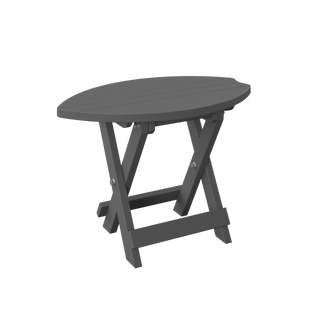 Amish Polybird  Surfboard Folding End Table