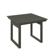 Amish Polybird Modern Square Dining Table