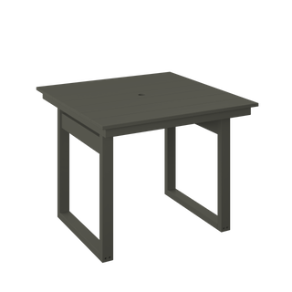 Amish Polybird Modern Square Dining Table