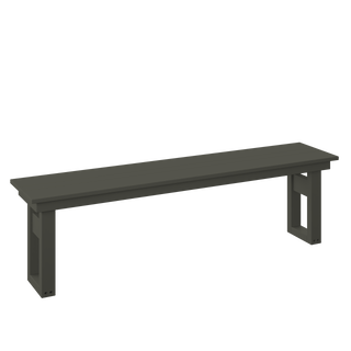 Amish Polybird Modern Dining Bench