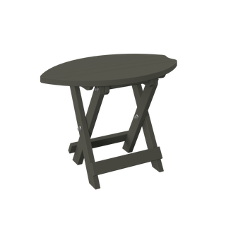 Amish Polybird  Surfboard Folding End Table