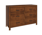 Amish Newton 6-Drawer Dresser