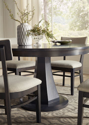 Amish Emerson Round Single Base Table