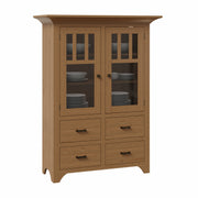 Amish Old World Mission 2 Door Curio