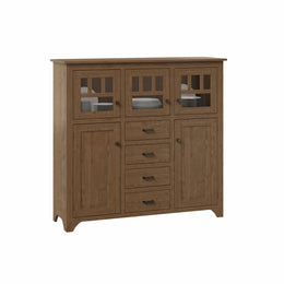 Amish Old World Mission Dining Cabinet