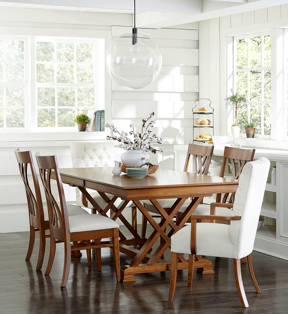 Amish Outlet Store Alana Chair - Thumbnail 2