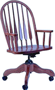 Amish Feather Back Desk Chair