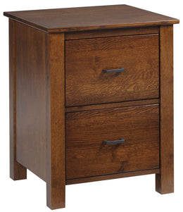 Amish Mission Modular File Cabinet