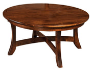 Amish Carona Round Coffee Table