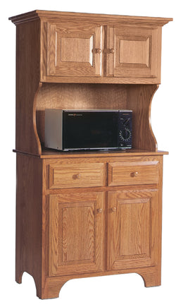 Amish Microwave Cabinet