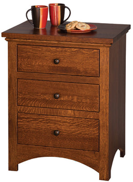 Amish Buckeye Economy Nightstand