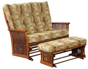 Amish Prairie Love Seat Glider
