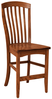 Amish Malibu Stationary Bar Chair