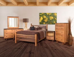 Amish West Canyon Live Edge Bedroom Set