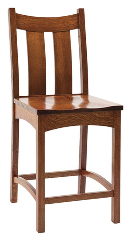 Amish Country Shaker Bar Chair