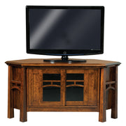 Amish Artesa Corner Media Console
