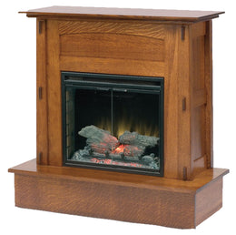 Amish Modesto Fireplace