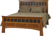 Amish Bridgeport Antique Mission Bed