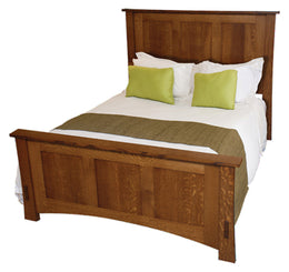 Amish Dutch Country Mission Panel Bed