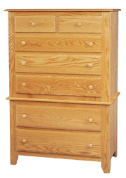 Amish Shaker Chest on Chest