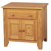 Amish Shaker Nightstand with Doors