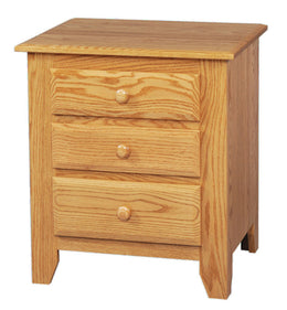 Amish Shaker Narrow Nightstand
