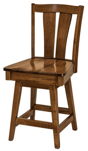 Amish Brawley Swivel Barstool