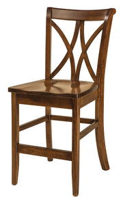 Amish Callahan Stationary Bar Chair
