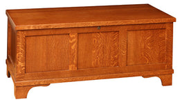 Amish Mission Flat Top Cedar Chest