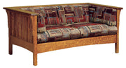 Amish Cubic Slat Loveseat