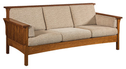 Amish High Back Slat Sofa