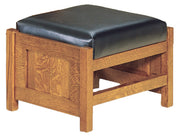 Amish Bow Arm Panel Morris Chair