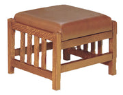 Amish Clearspring Slat Morris Footstool