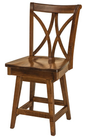 Amish Callahan Swivel Barstool
