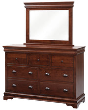 Amish Luxembourg Dresser with Mirror