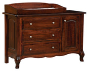 Amish French Country 3 Drawer Dresser